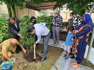 مراسم کاشت «درخت مقاومت»